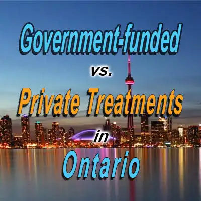 Sign for funded or private rehab Ontario.